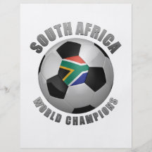 SOUTH AFRICA SOCCER CHAMPIONS FLYER DESIGN