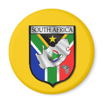 South Africa Soccer Cup magnets