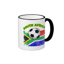 SOUTH AFRICA SOCCER MUGS