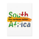 South Africa: the rainbow nation postcards
