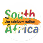 South Africa: the rainbow nation stickers