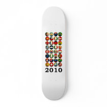 South Africa World Cup 2010 Skate Deck