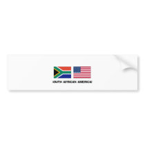 South African American Bumper Stickers