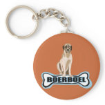 South African Boerboel Mastiff Keychains