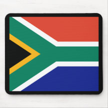 South African Flag Mouse Pads