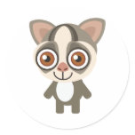 South African Galago - My Conservation Park stickers