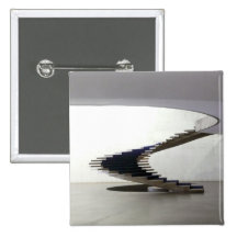 South America, Brazil, Brasilia. Interior Pinback Buttons