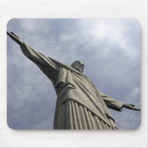 South America, Brazil, Rio de Janeiro. Christ 3 Mousepads