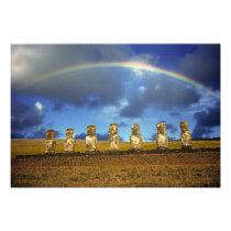 South America, Chile, Easter Island. The full