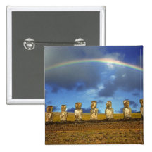 South America, Chile, Easter Island. The full Pin