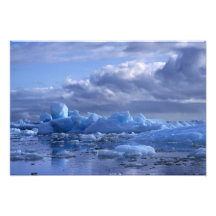 South America, Chile, San Rafael Lagoon NP. Photograph
