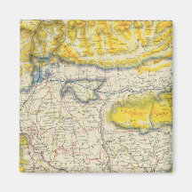 South Asia, India, Bangladesh Refrigerator Magnet