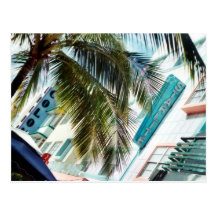 South Beach Deco Postcard