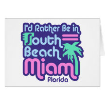 South Beach Miami Cards