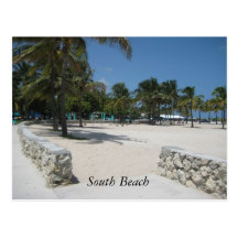 South Beach, Miami Post Card