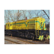 South Branch Valley Railroad Alco MRS-1 No. 28 Rom Postcard