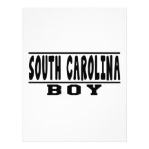 South Carolina Boy Designs Letterhead Template