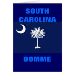 SOUTH CAROLINA DOMME GREETING CARD