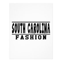 South Carolina Fashion Designs Letterhead Template