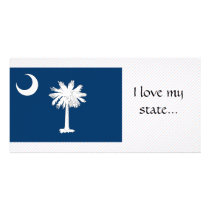 South Carolina Flag Photo Card
