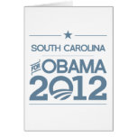 SOUTH CAROLINA FOR OBAMA 2012.png Greeting Cards