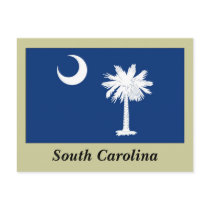 South Carolina State Flag Post Card