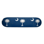 South Carolina, United States flag Custom Skateboard