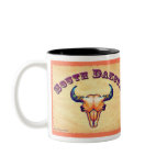 South Dakota Buffalo Skull Coffee Mug
