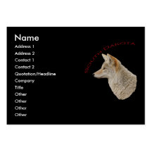 South Dakota Business Card Template