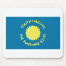 South Dakota Flag (1909) Mouse Mats