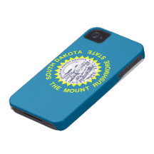 South Dakota Flag iPhone 4 Case