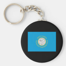 SOUTH DAKOTA FLAG KEY CHAINS