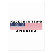 South Dakota Made In Designs Post Cards