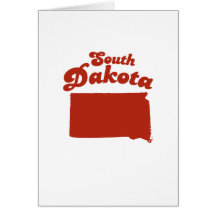 SOUTH DAKOTA Red State Cards