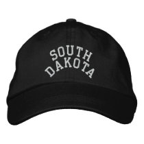 South Dakota State Embroidered Embroidered Hat