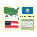 South Dakota, USA Post Cards