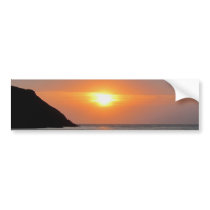 South Devon Hope Cove Autunm Sunset Bumper Sticker
