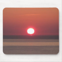 South Devon Noss Mayo winter sunset Mouse Pad