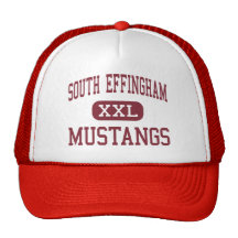 South Effingham - Mustangs - High - Guyton Georgia Trucker Hats