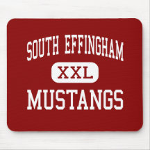 South Effingham - Mustangs - High - Guyton Georgia Mousepad