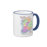 South Korea Map Mug