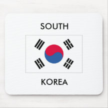 South Korea mousepad