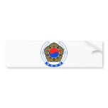 South Korea Official Coat Of Arms Heraldry Symbol Bumper Sticker