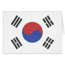 South Korean Flag Cards