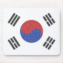 South Korean Flag Mousepads
