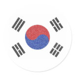 South Korean Flag stickers