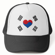 South Korean Heart Mesh Hats