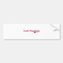 South Plainfield New Jersey Classic Design Bumper Sticker