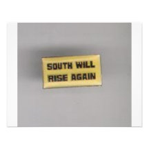 SOUTH SHALL RISE AGAIN PERSONALIZED INVITES