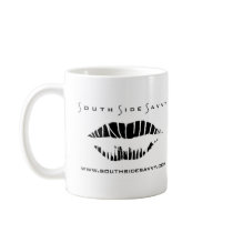South Side Savvy Logo Merchandise mugs